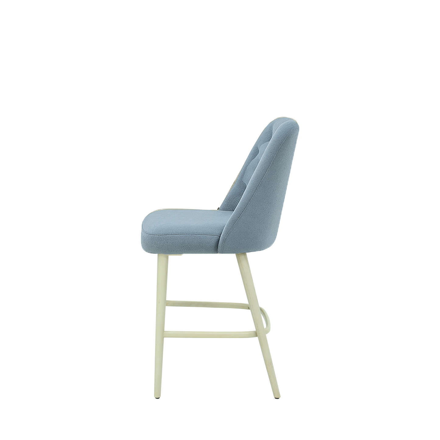Scaun insula catifea ROZ | model SCOT