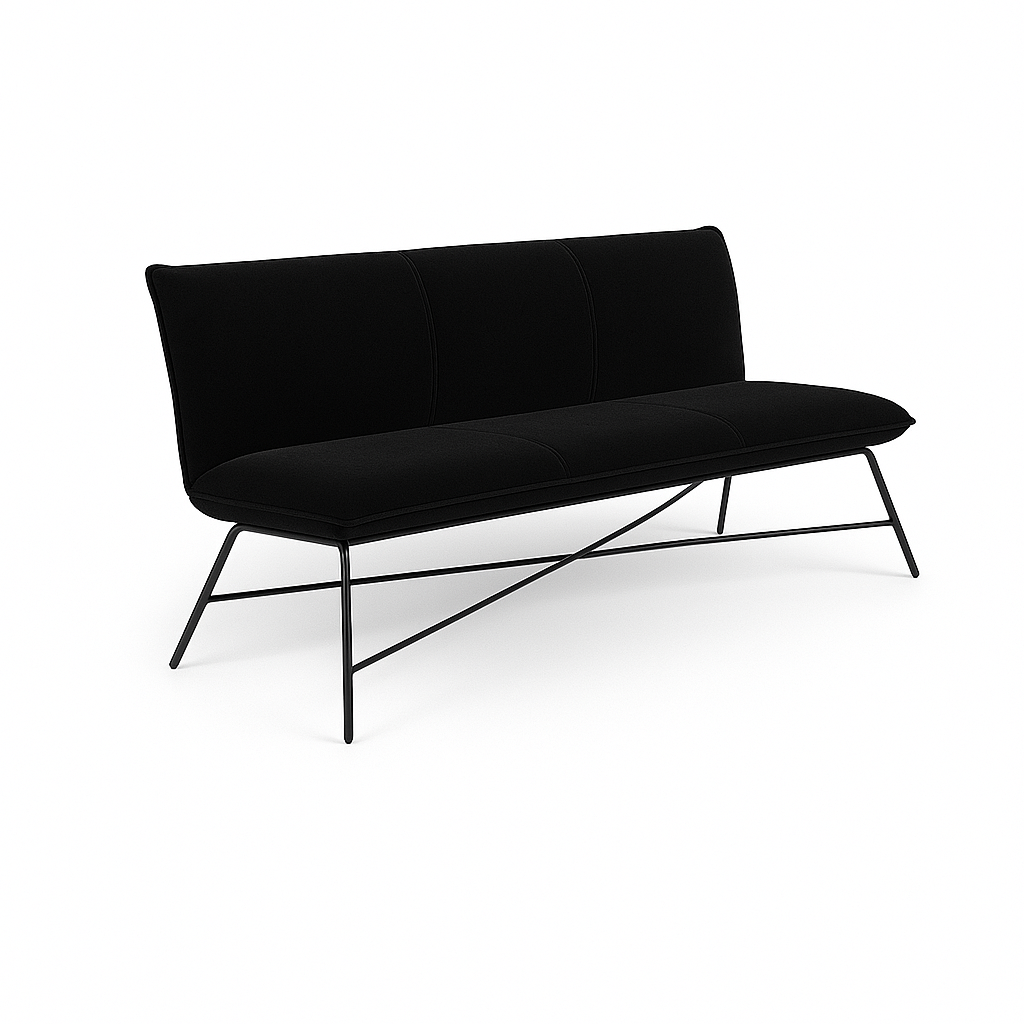 Bancheta catifea ROZ | model FLIP