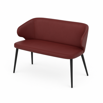 Bancheta piele CAPRICE culoare BORDO