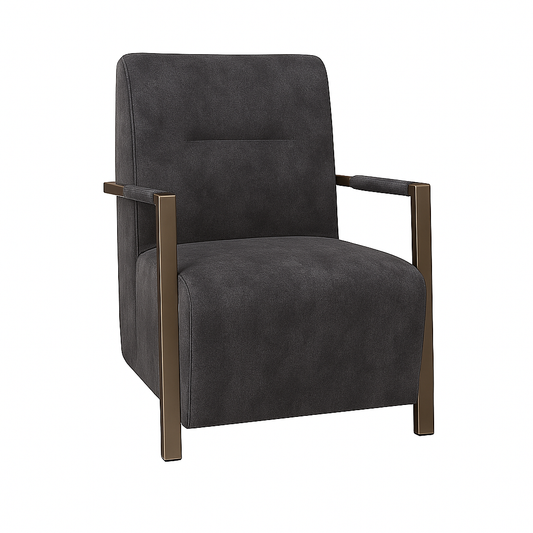 Fotoliu catifea GRI | model COMO