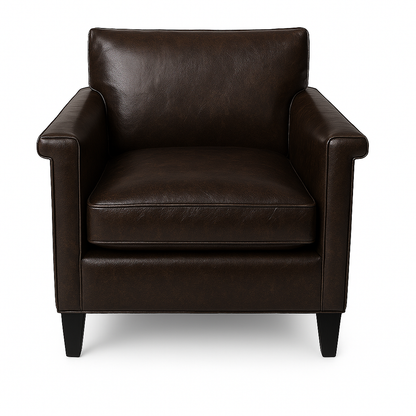 Fotoliu piele MARO INCHIS | model ESTE