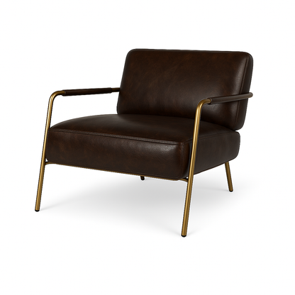 Fotoliu piele MARO INCHIS | model RUSO