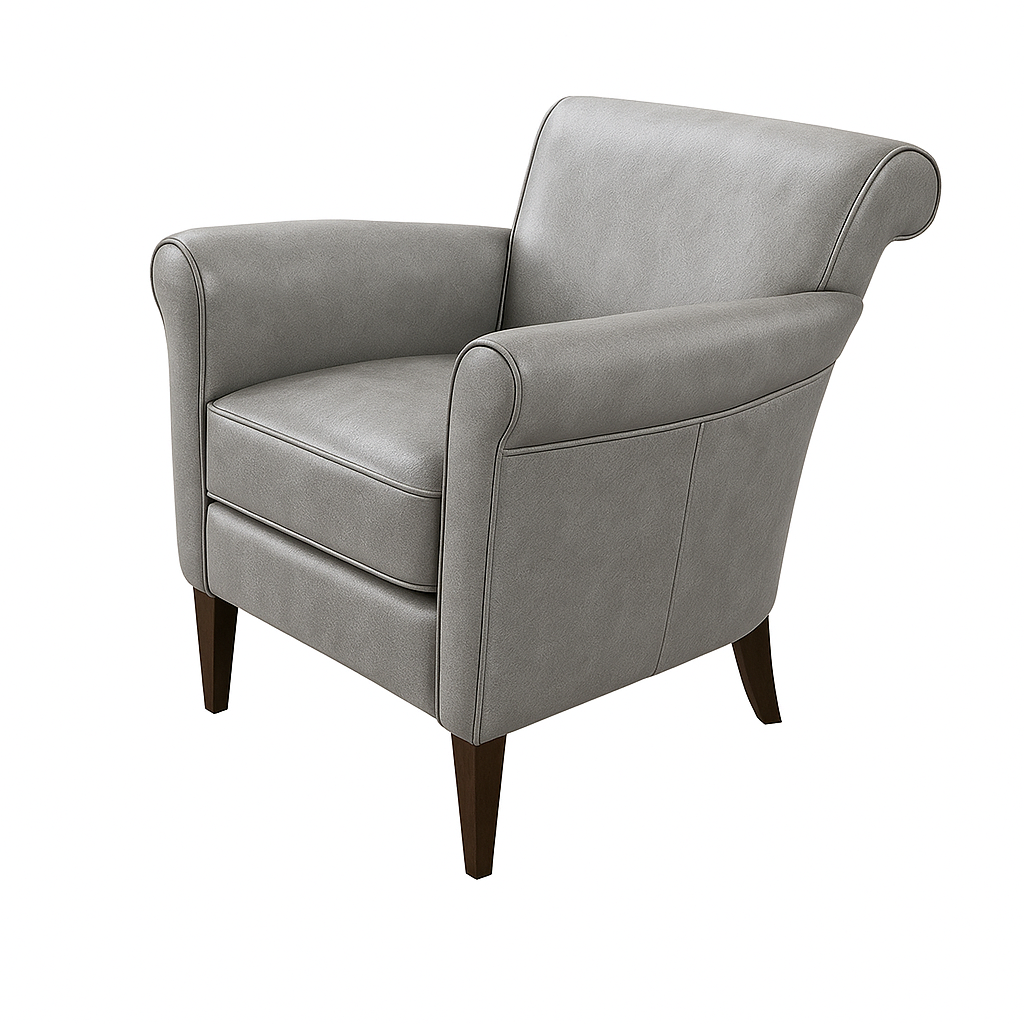 Fotoliu piele GRI | model TALI