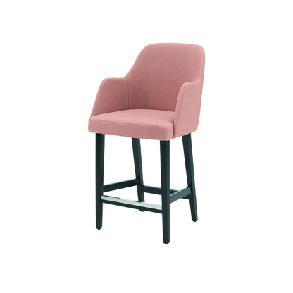 Scaun bar catifea BEJ | model PINO