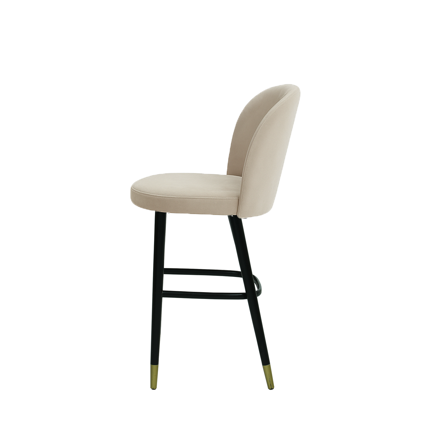 Scaun bar catifea ALBASTRA | model SAM