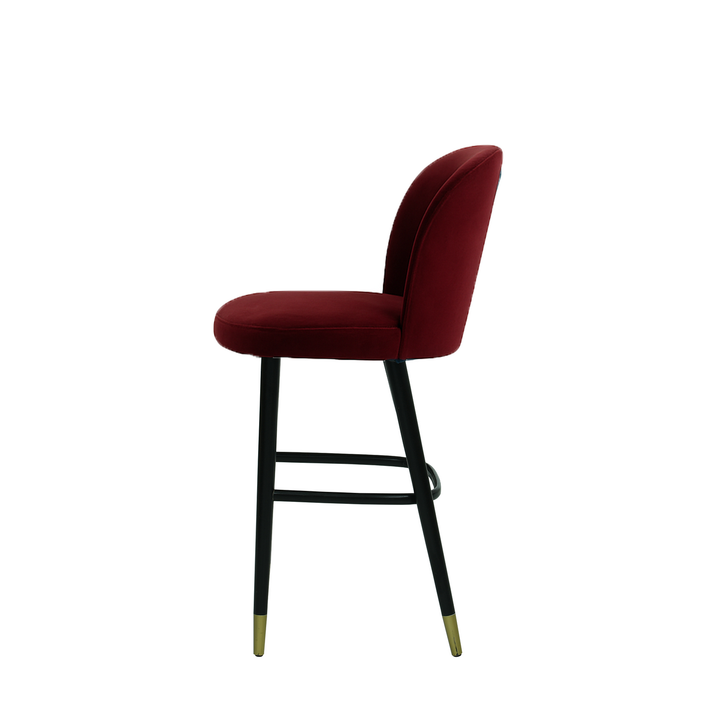 Scaun bar catifea BEJ | model SAM