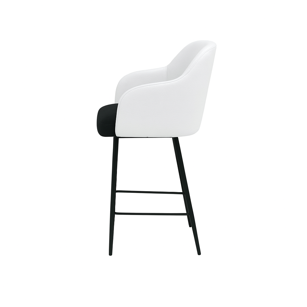 Scaun bar piele BEJ | model ALEX