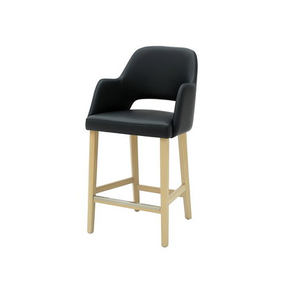 Scaun bar piele MARO | model APRIL