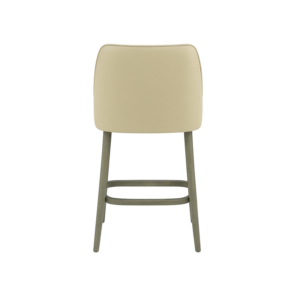 Scaun bar piele ROSIE | model GINA