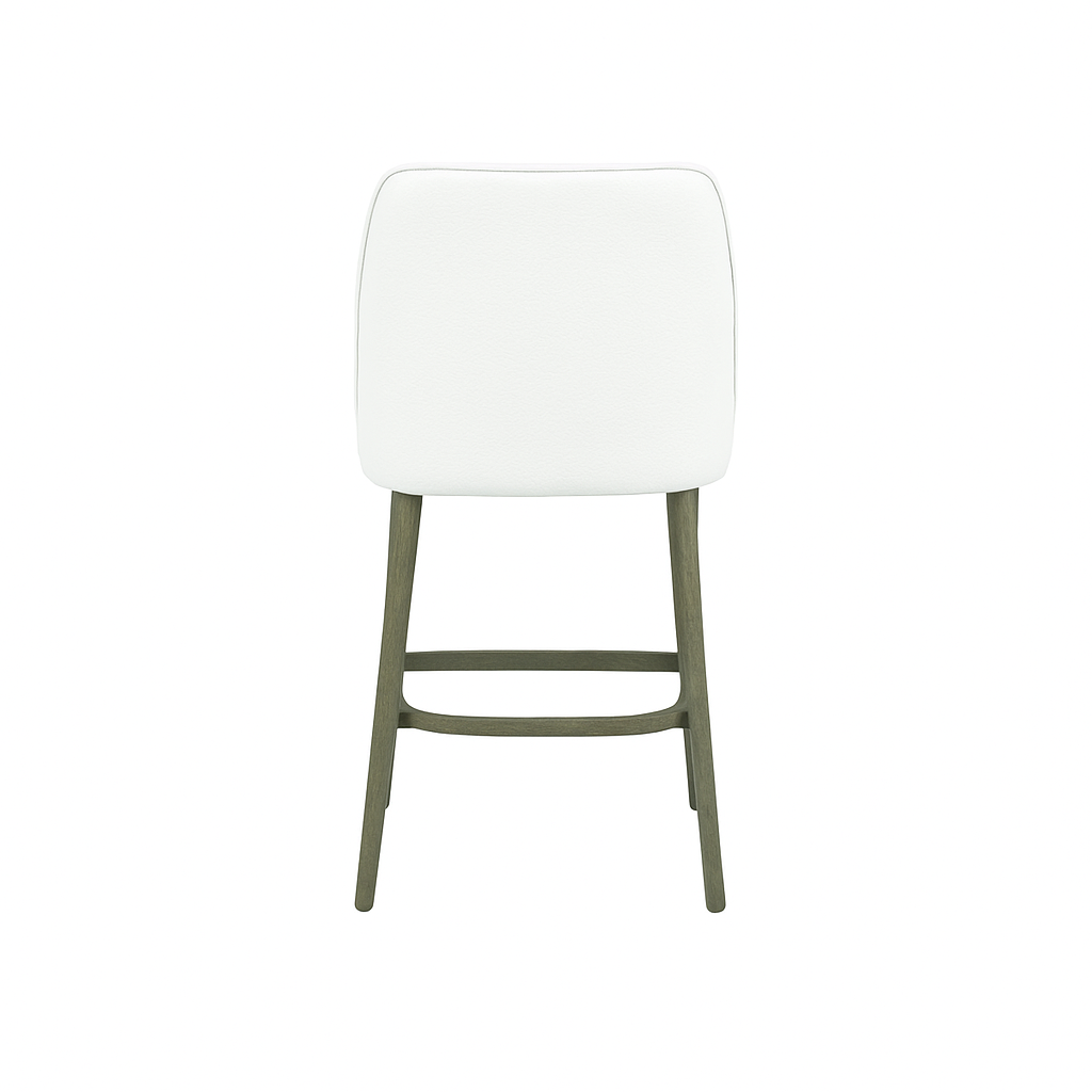 Scaun bar piele ALBA | model GINA