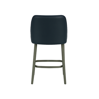 Scaun bar piele ALBA | model GINA