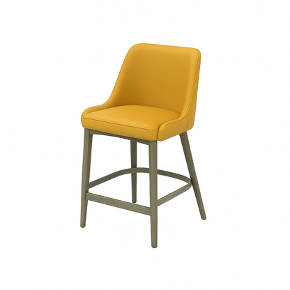 Scaun bar piele ALBA | model GINA