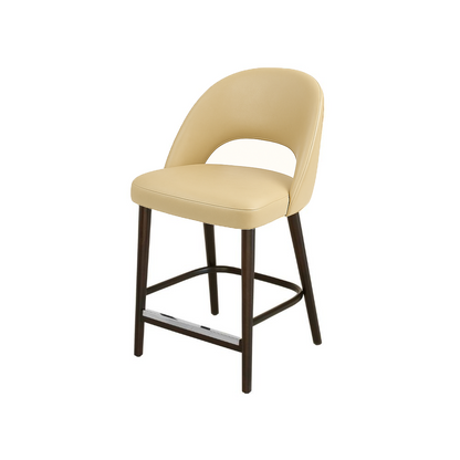 Scaun bar piele VERDE | model EXPRES