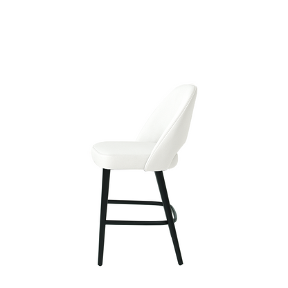 Scaun bar piele VERDE | model GABE