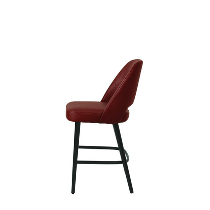 Scaun bar piele ALBASTRA | model GABE