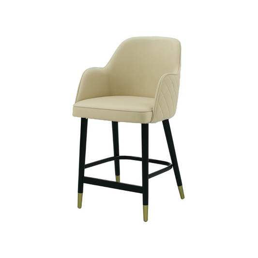 Scaun bar piele BEJ | model PINO X