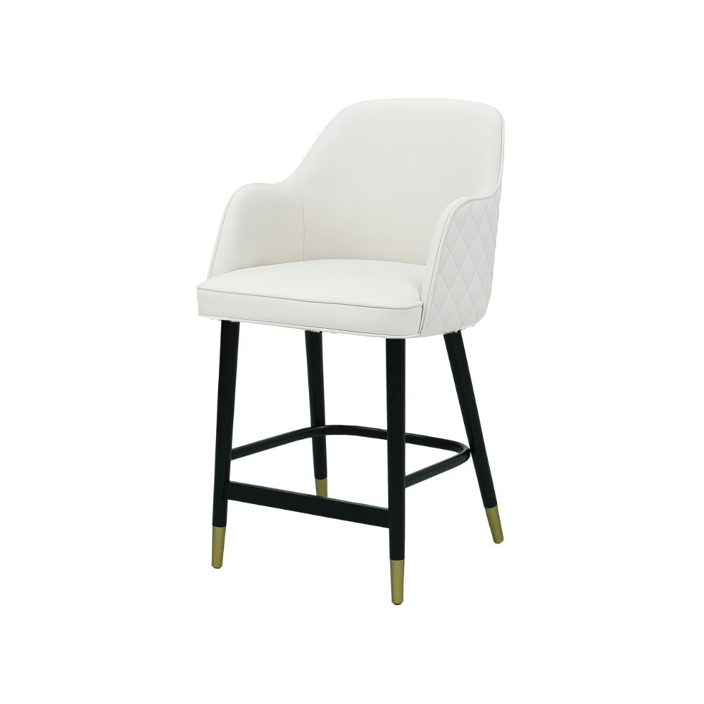 Scaun bar piele BEJ | model PINO X