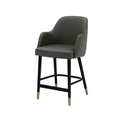 Scaun bar piele BEJ | model PINO X