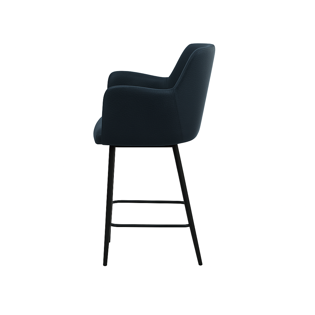 Scaun bar piele BEJ | model SIGMA