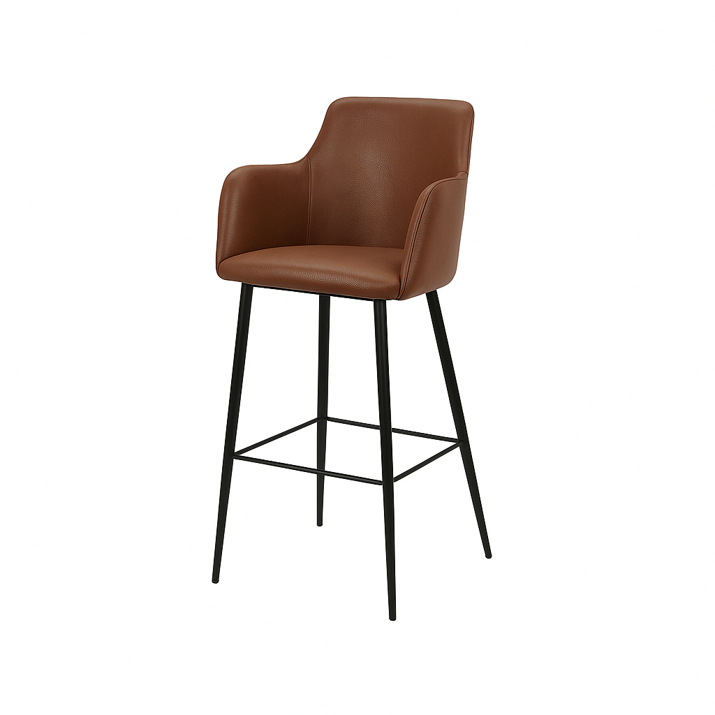 Scaun bar piele ALBA | model SINDY