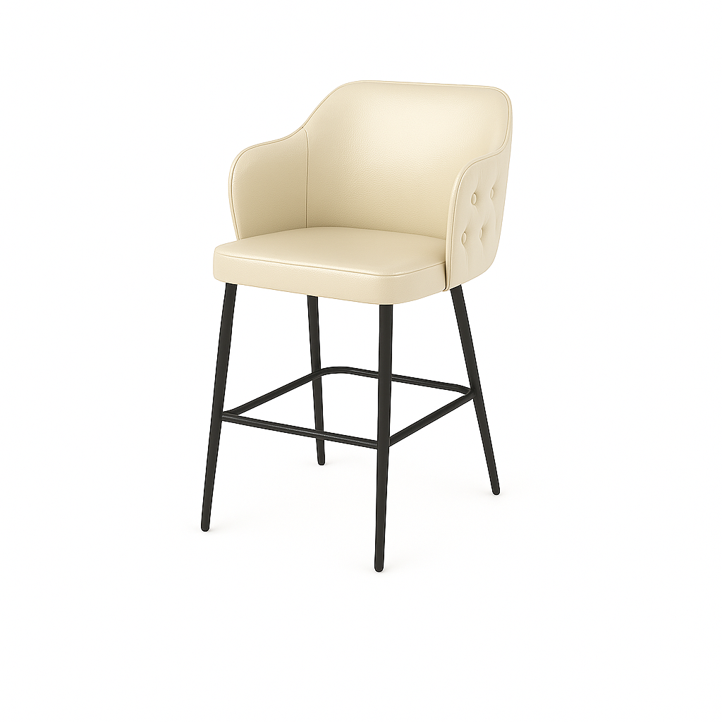 Scaun bar piele ALBA | model TEONA