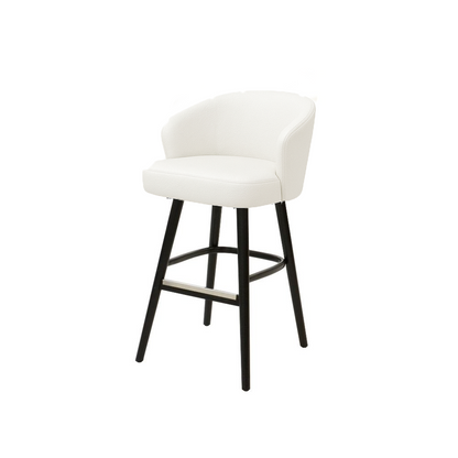 Scaun bar piele VERDE | model BRUNO