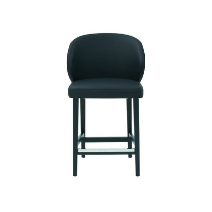 Scaun bar piele naturala ALBASTRA | model CAPRICE