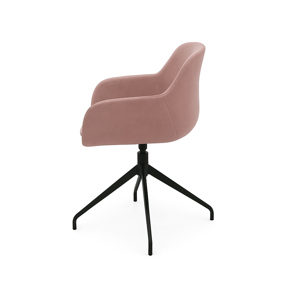 Scaun catifea ALBASTRA | model FEBE