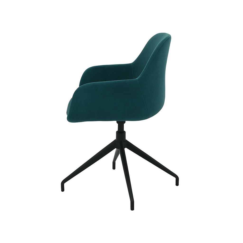 Scaun catifea ALBASTRA | model FEBE