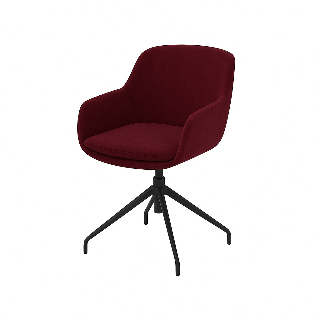 Scaun catifea ROZ | model FEBE