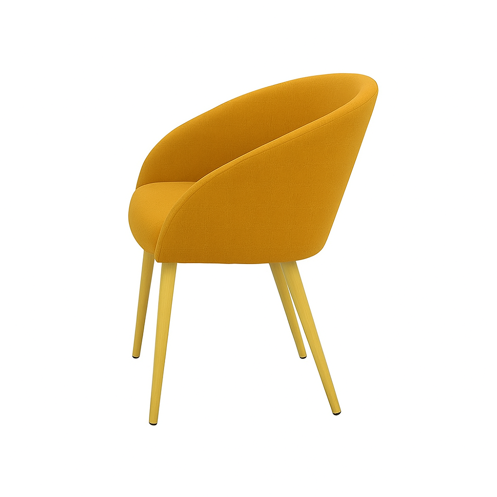 Scaun catifea ROZ | model IBIS