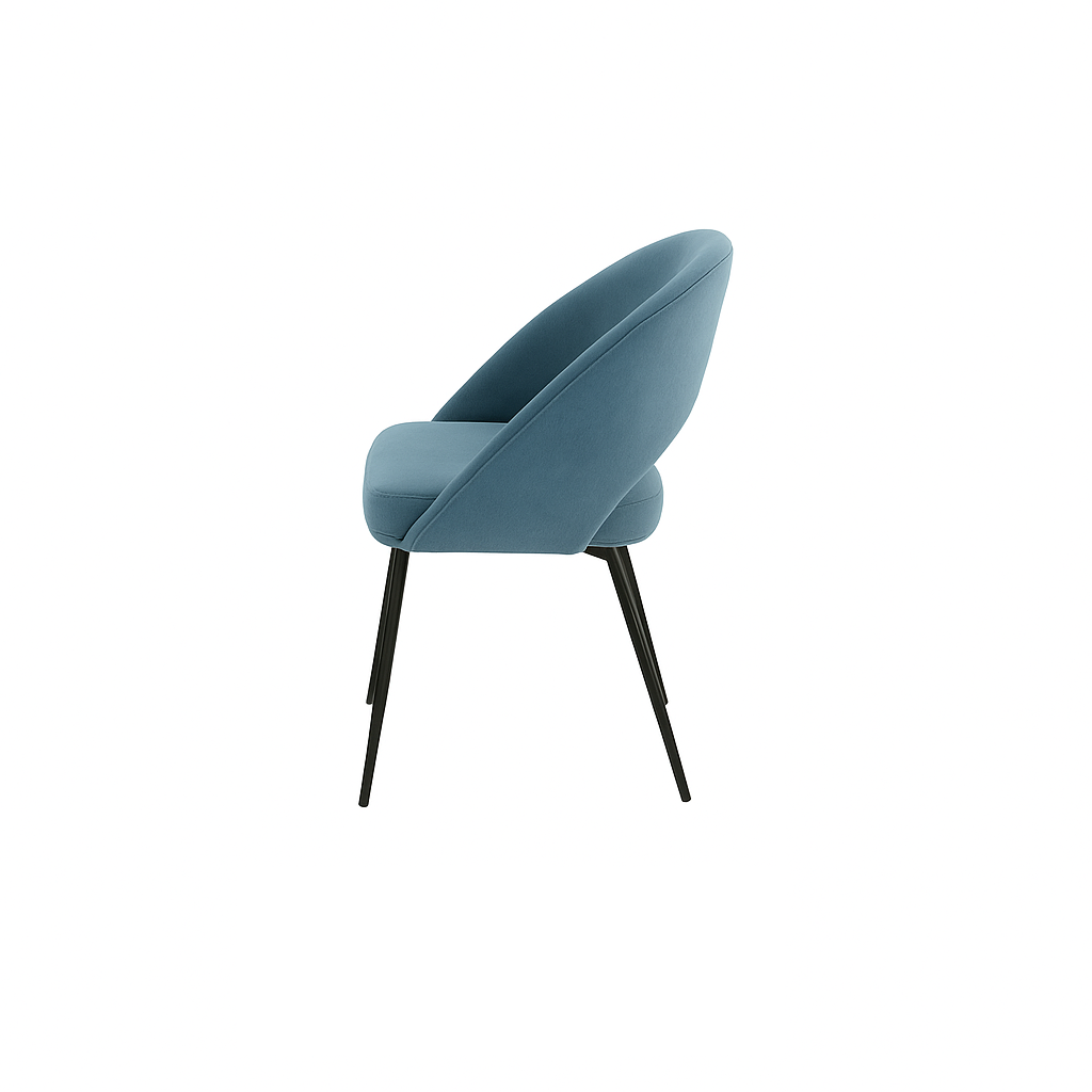 Scaun catifea BORDO | model LAVA