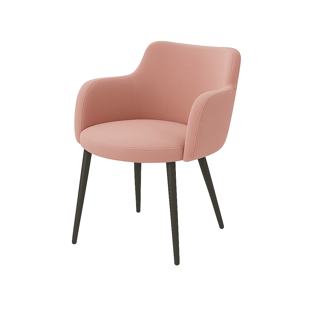 Scaun catifea ROZ | model PERDIX