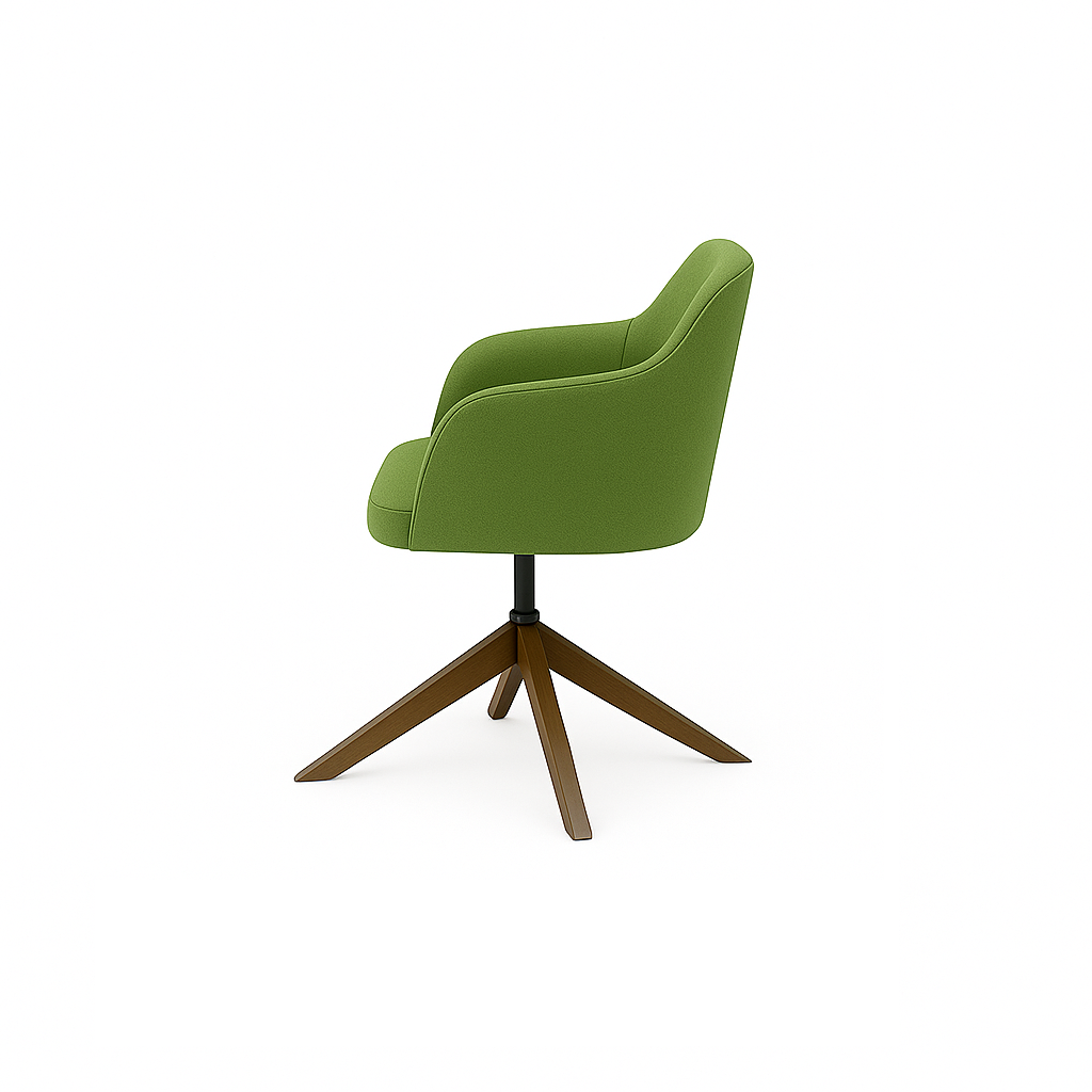 Scaun catifea ALBASTRA | model ROBI