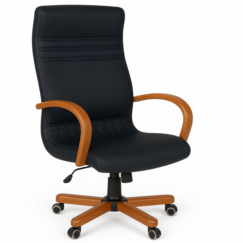 Scaun birou piele ALBA | model GOLD P