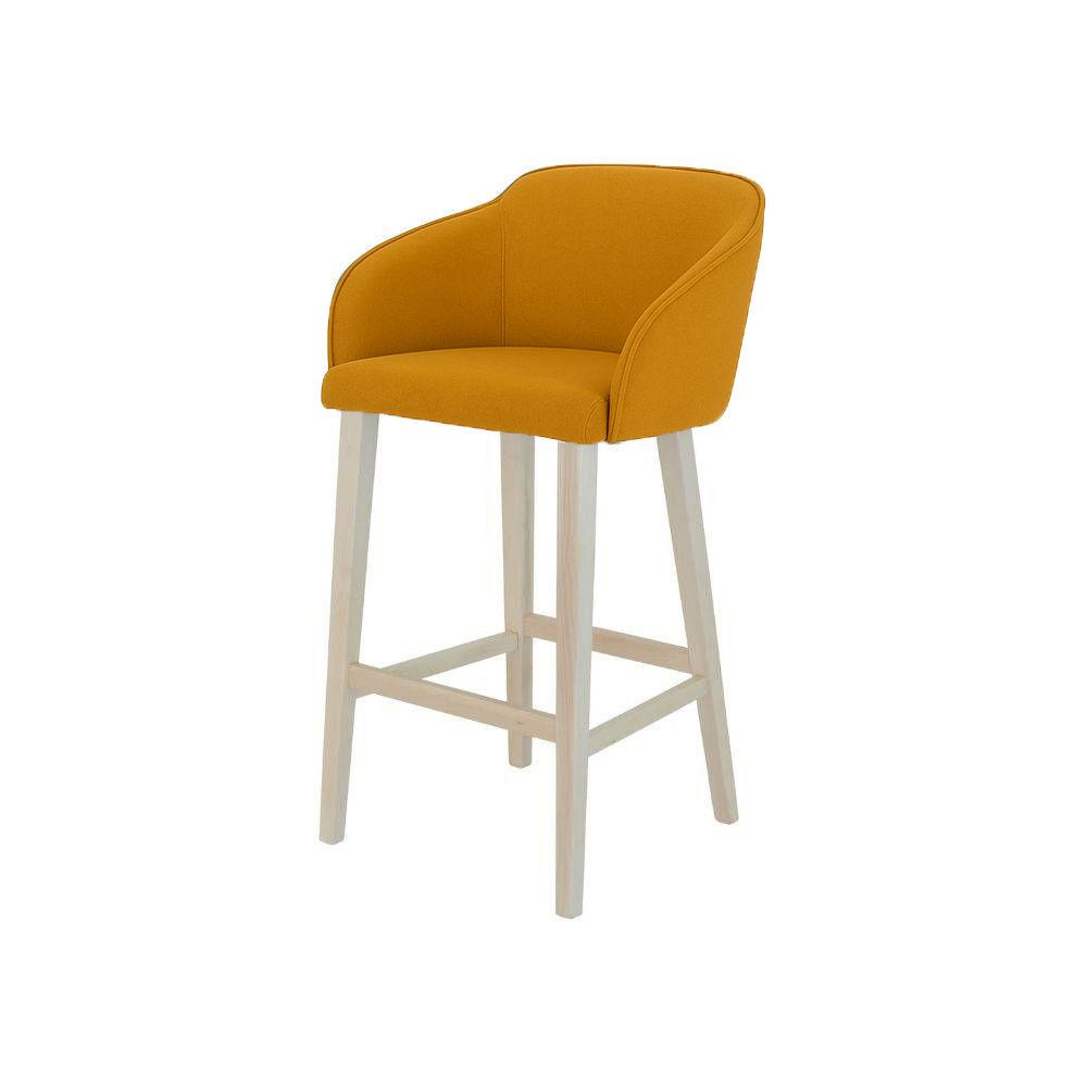 Scaun insula catifea BEJ | model CROCO