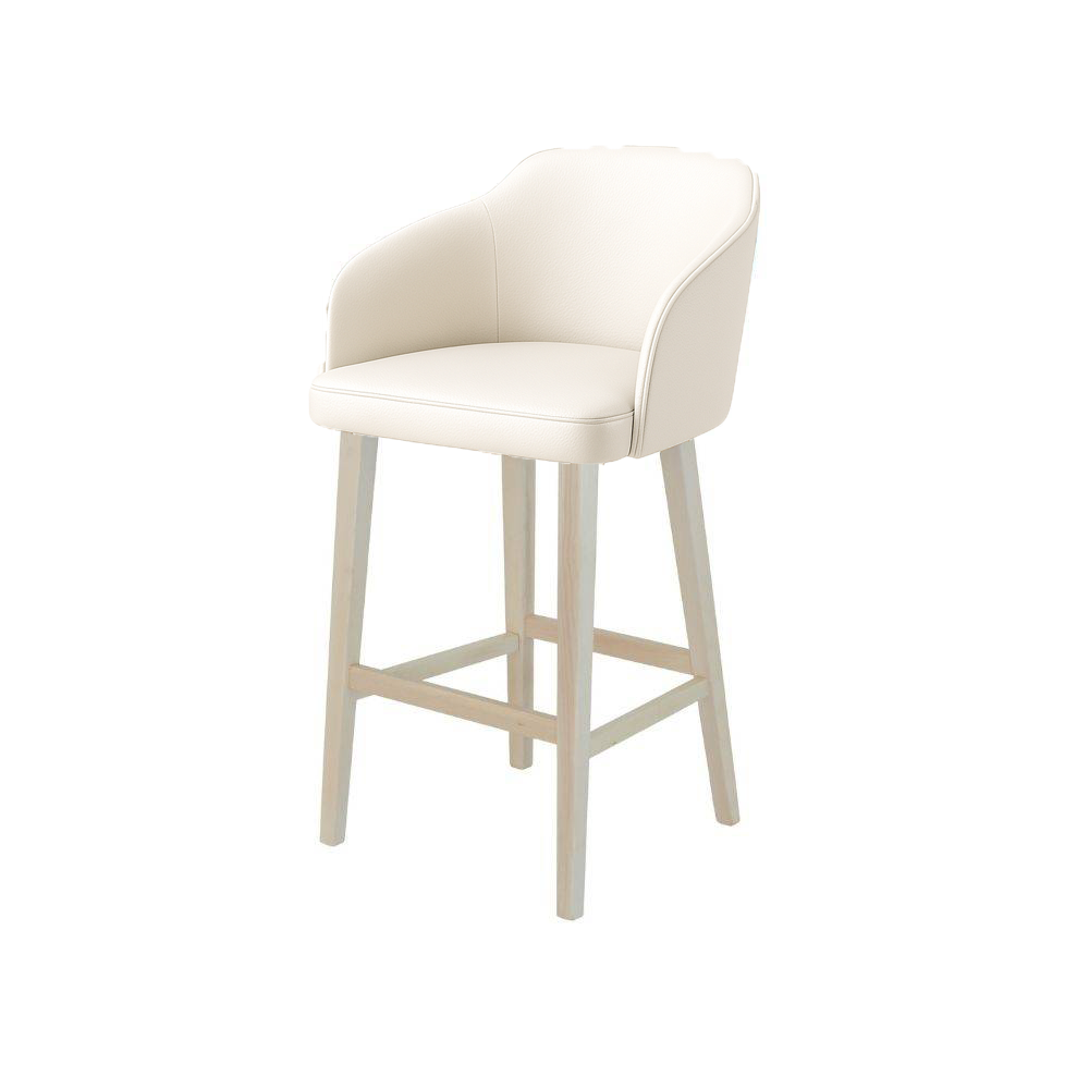 Scaun bar piele ROSIE | model CROCO