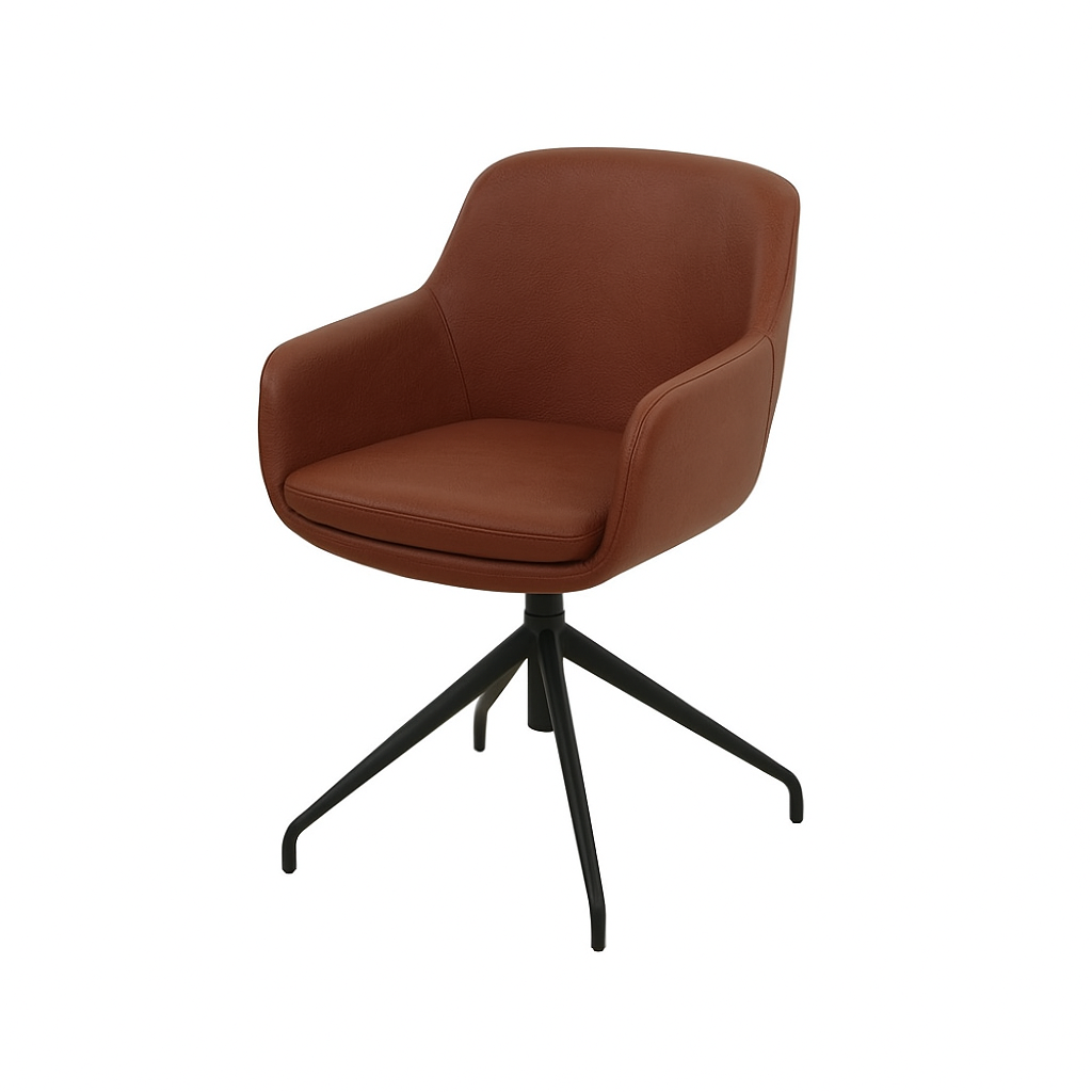 Scaun piele BORDO | model FEBE