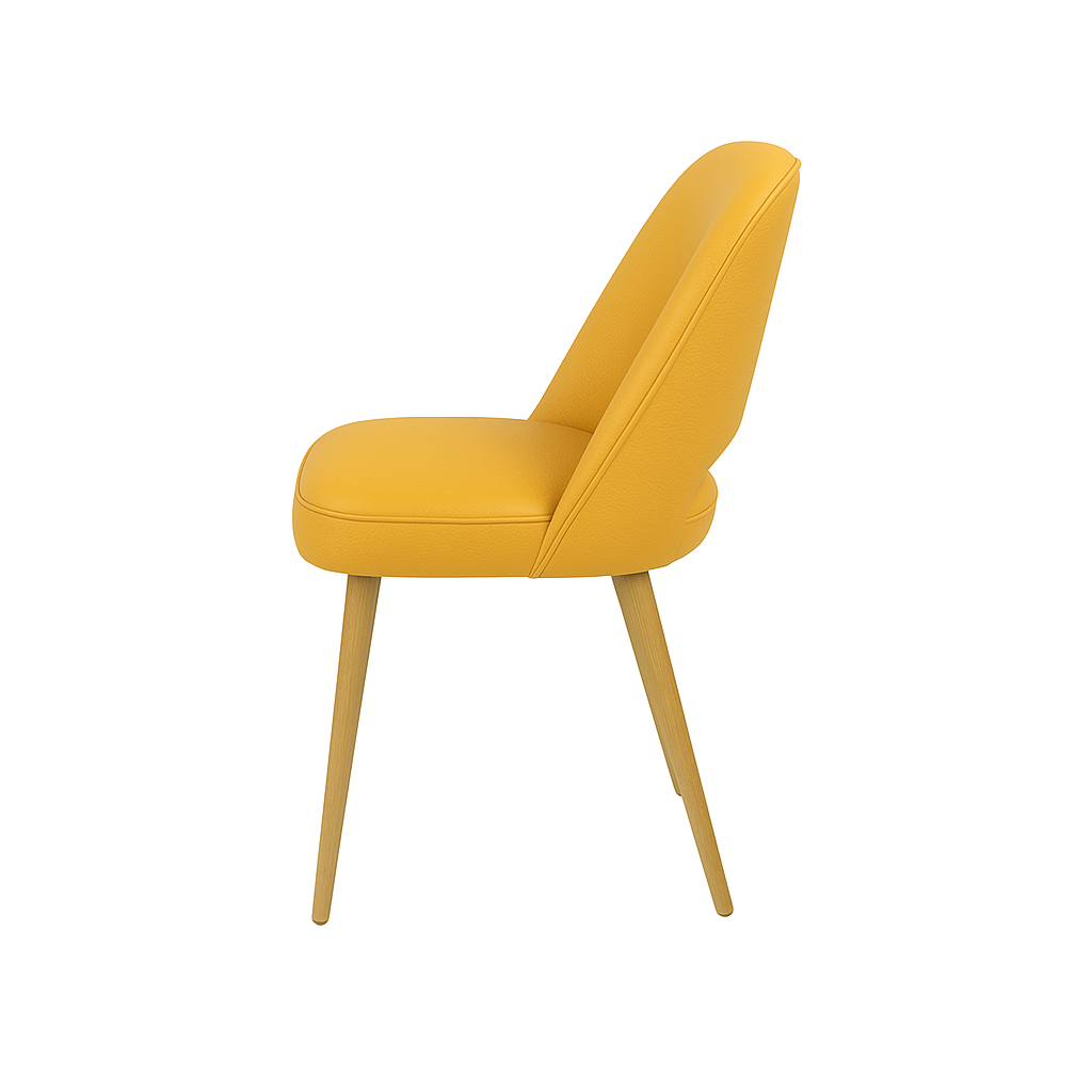 Scaun piele BEJ | model HUGO