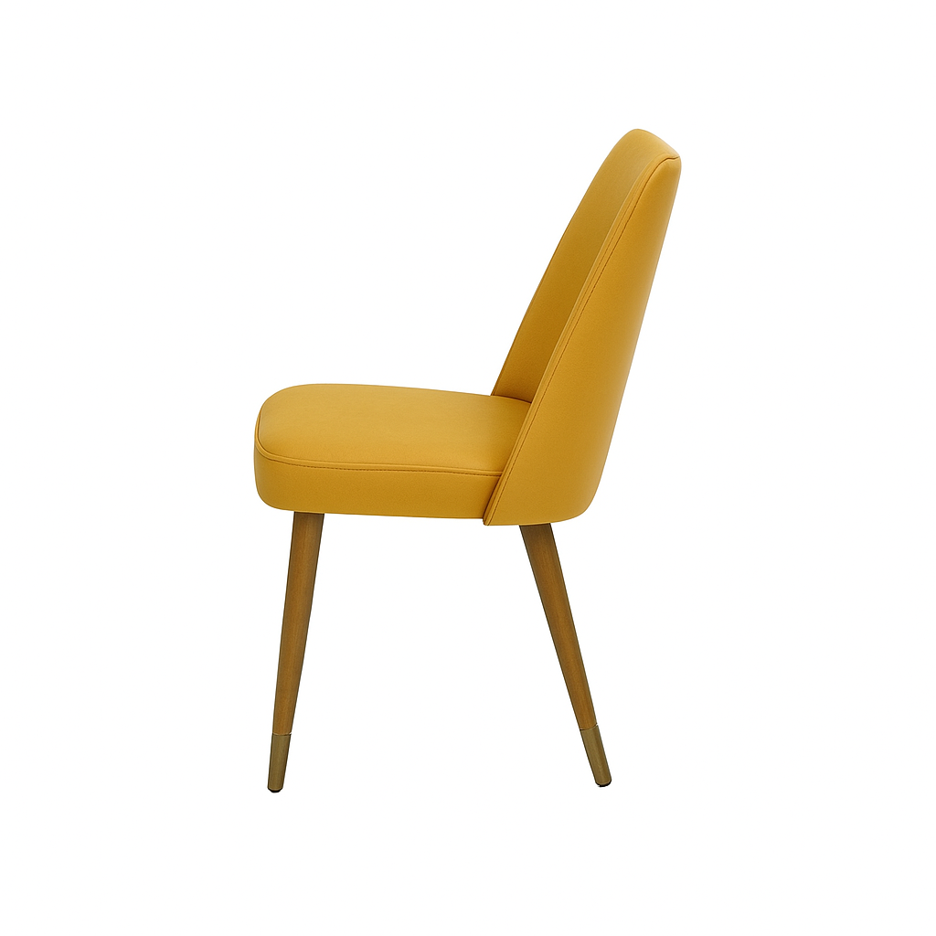 Scaun piele GALBENA | model JONY