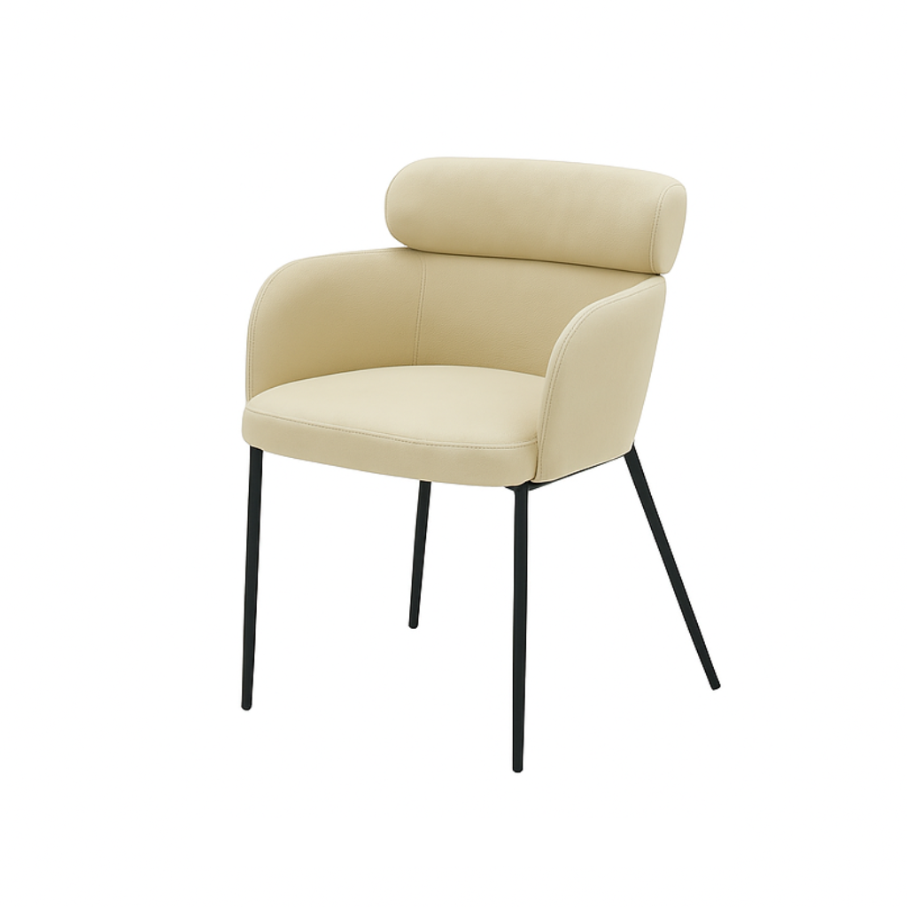 Scaun piele VERDE | model LENY