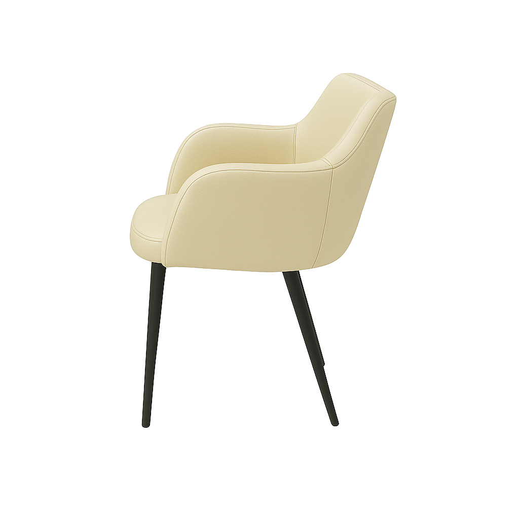 Scaun piele GALBENA | model PERDIX