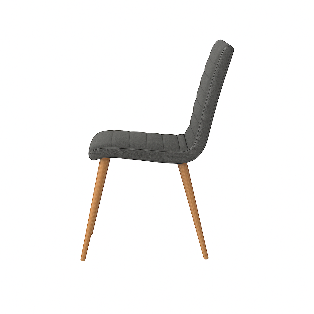 Scaun piele ALBASTRA | model RIGA
