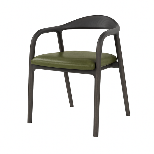 Scaun piele VERDE | model ELMO