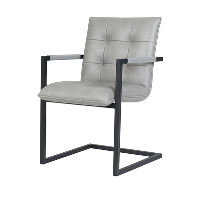 Scaun piele NEAGRA | model MOCANU