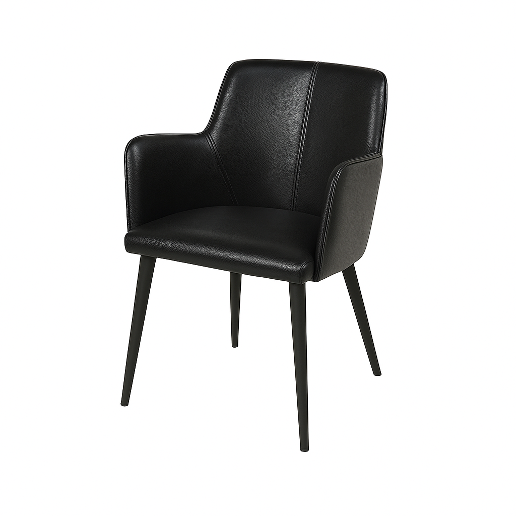 Scaun piele GALBENA | model RESI