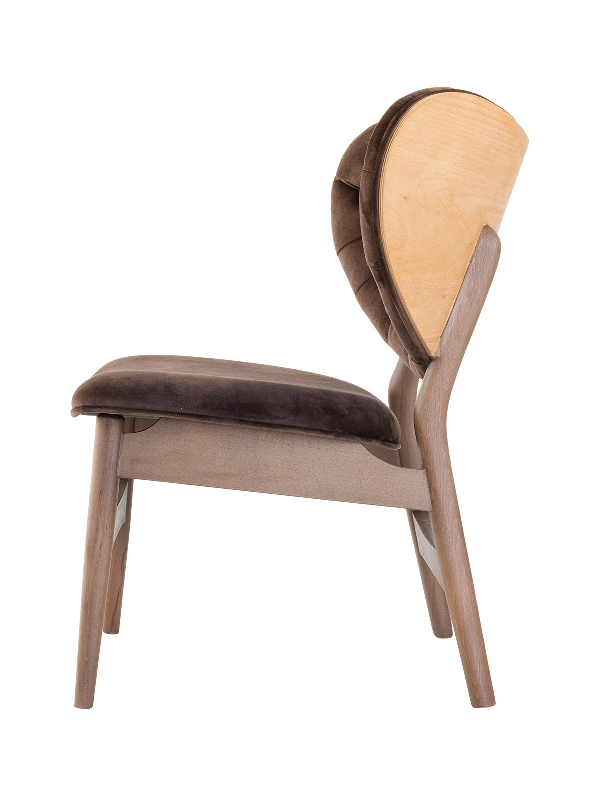 Scaun tip fotoliu din catifea ✔ model SAMUEL